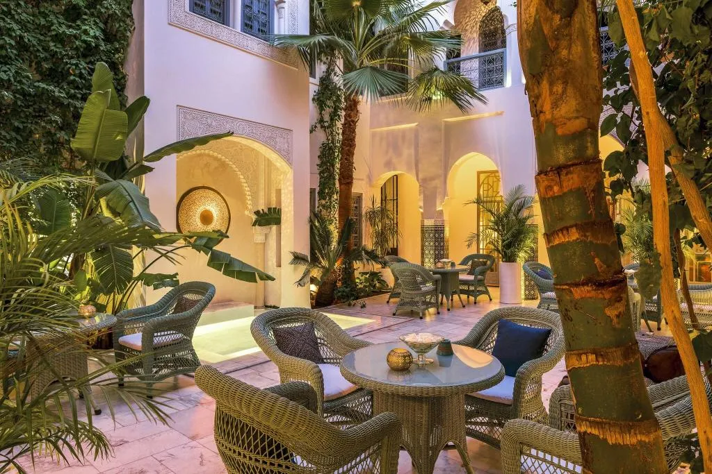 Lobby, Riad Idra, Marrakech