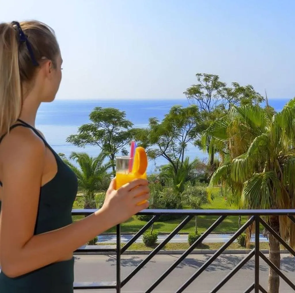 DOUBLE SEA VIEW Room, Nebilux Hotel, Antalya