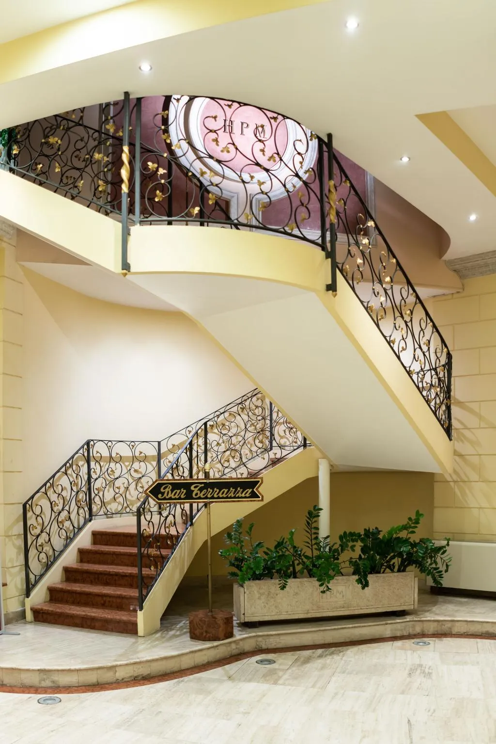 Lobby, Hotel Portamaggiore, Rome