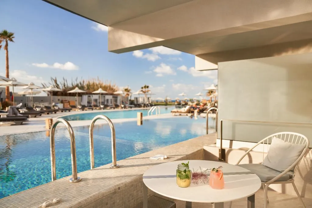 JUNIOR SUITE WITH PRIVATE POOL Room, Nautilux Rethymno by Mage Hotels, Crete