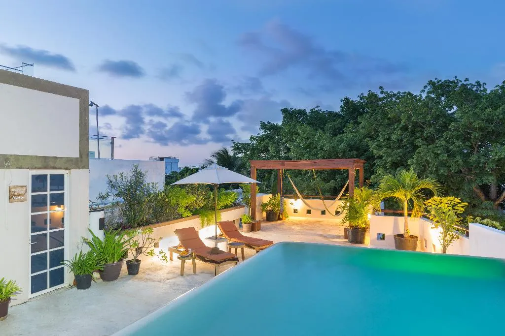 Pool, Quinta Margarita, Boho Chic Hotel, Cancun Area