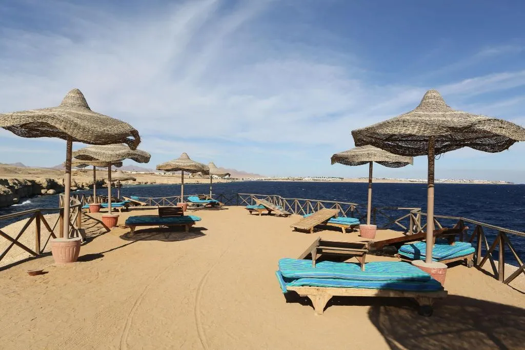 Beach, Club Reef Resort, Red Sea Riviera