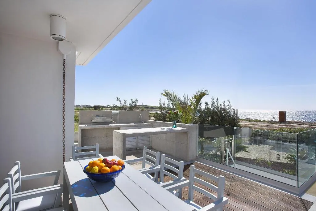 Terrace, Paradise Cove Luxurious Beach Villas, Cyprus