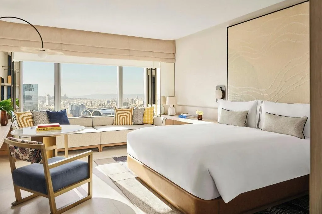 DOUBLE KING SIZE BED Room, Hotel Arts, Barcelona