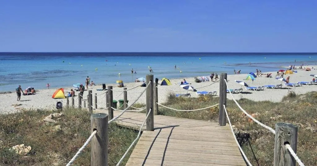 General view, Sol Milanos Pinguinos, Menorca