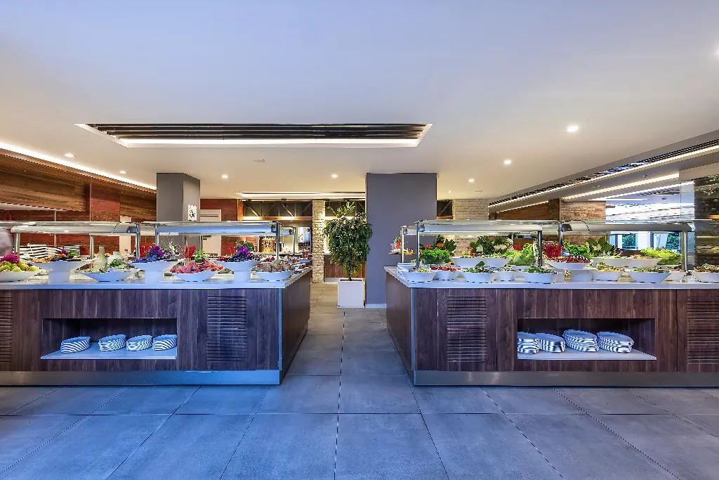 Restaurant, White City Beach Hotel, Antalya