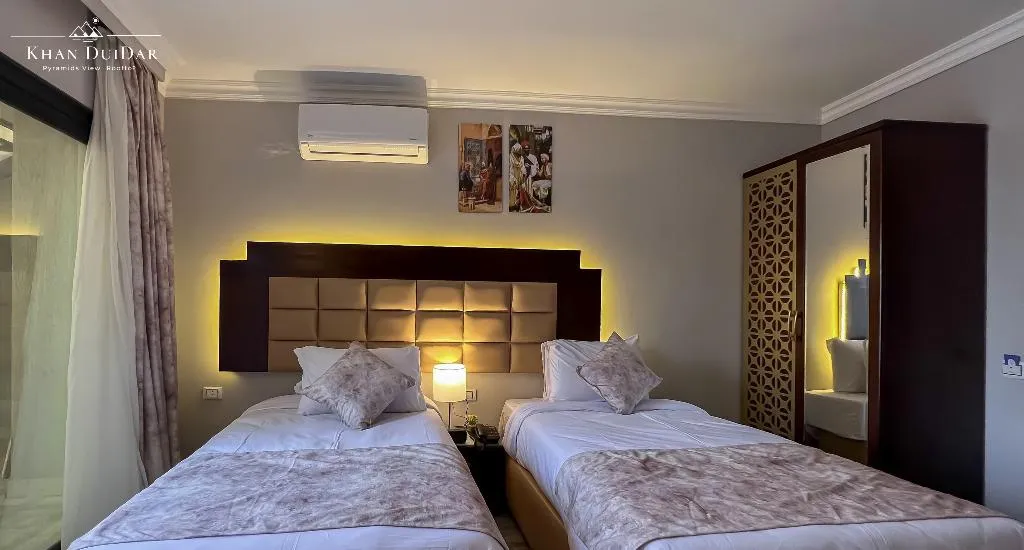 TWIN SUPERIOR WITH VIEWS Room, Khan Duidar Inn - Pyramids View Rooftop, Cairo