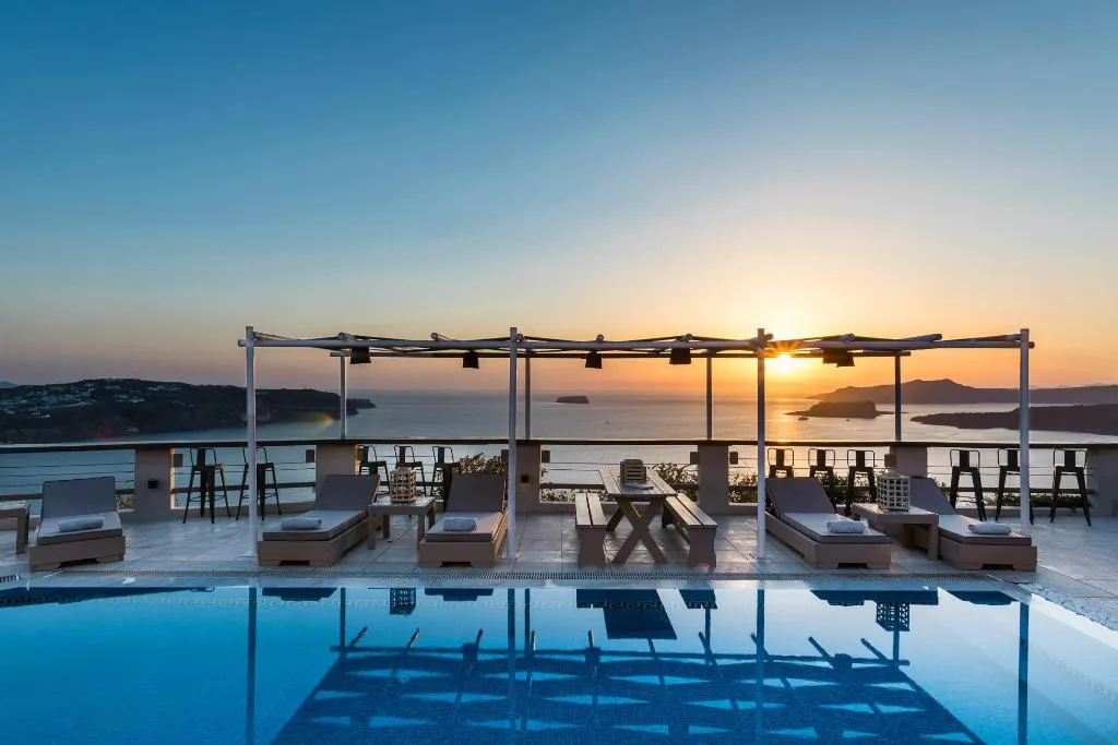 General view, Grand View Hotel, Santorini