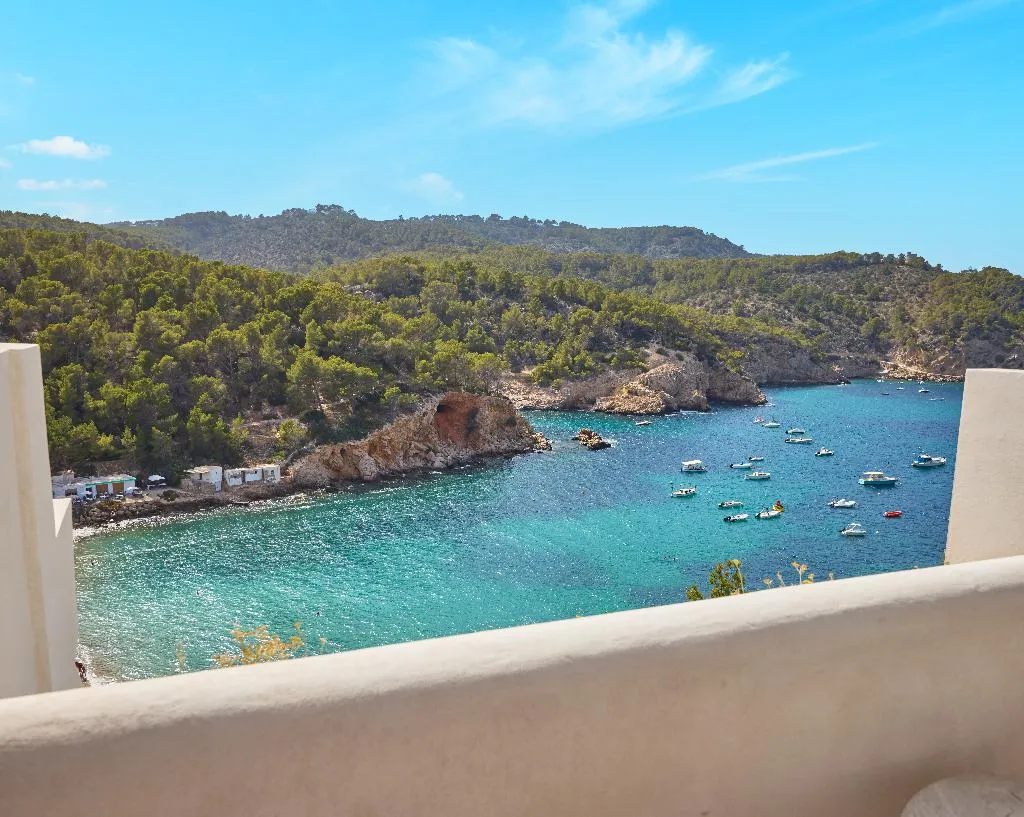 DOUBLE SINGLE USE SUPERIOR SEA VIEW Room, Cala San Miguel Ibiza Res, Curio Colllec by Hilton, Ibiza