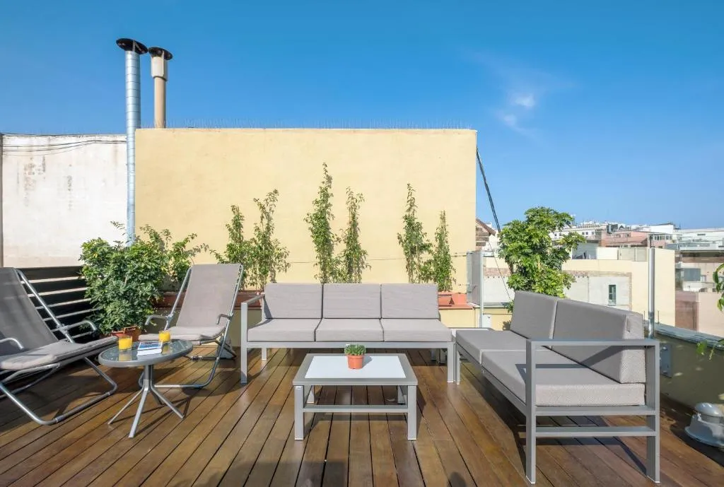 Terrace, Catedral Bas Apartments By Aspasios, Barcelona
