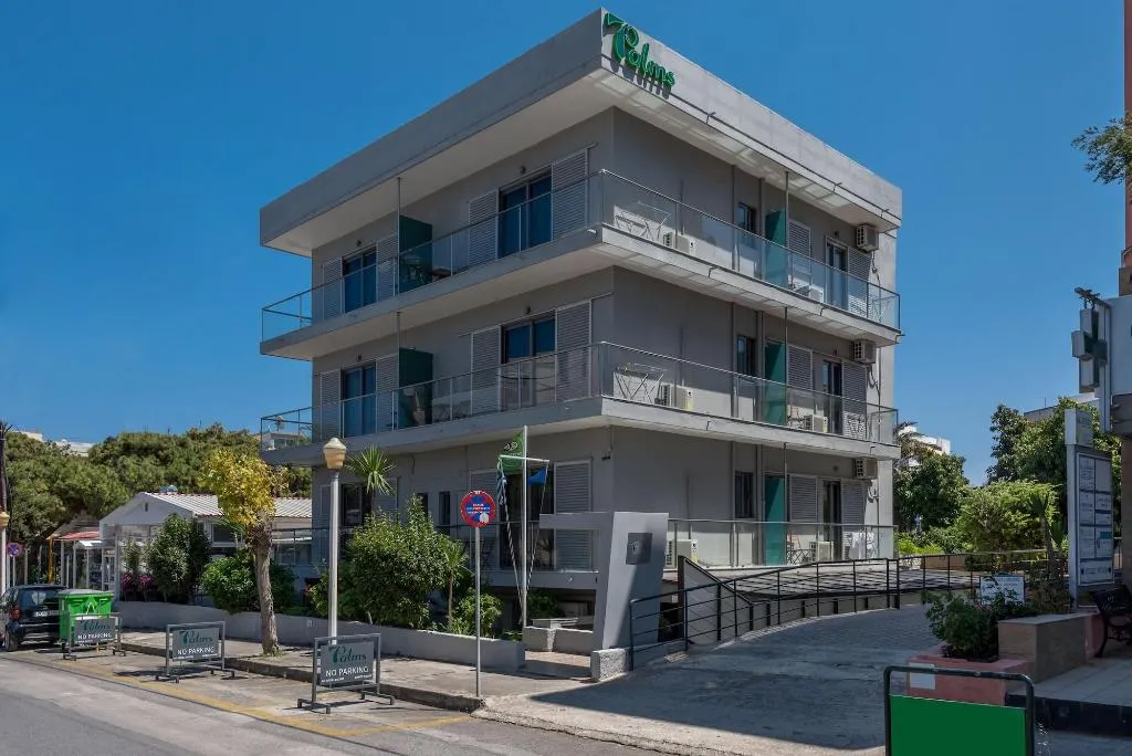 General view, 7 Palms Hotel Apartments, Rhodes