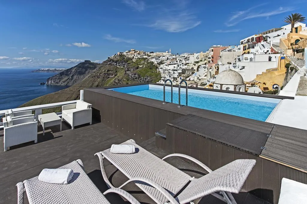 General view, Thireas Hotel, Santorini