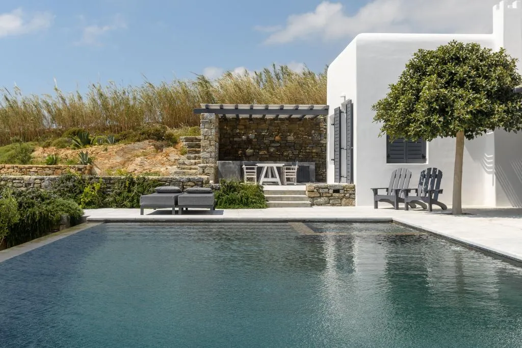 VILLA WITH PRIVATE POOL Room, Myconian Platinum Villa, Mykonos