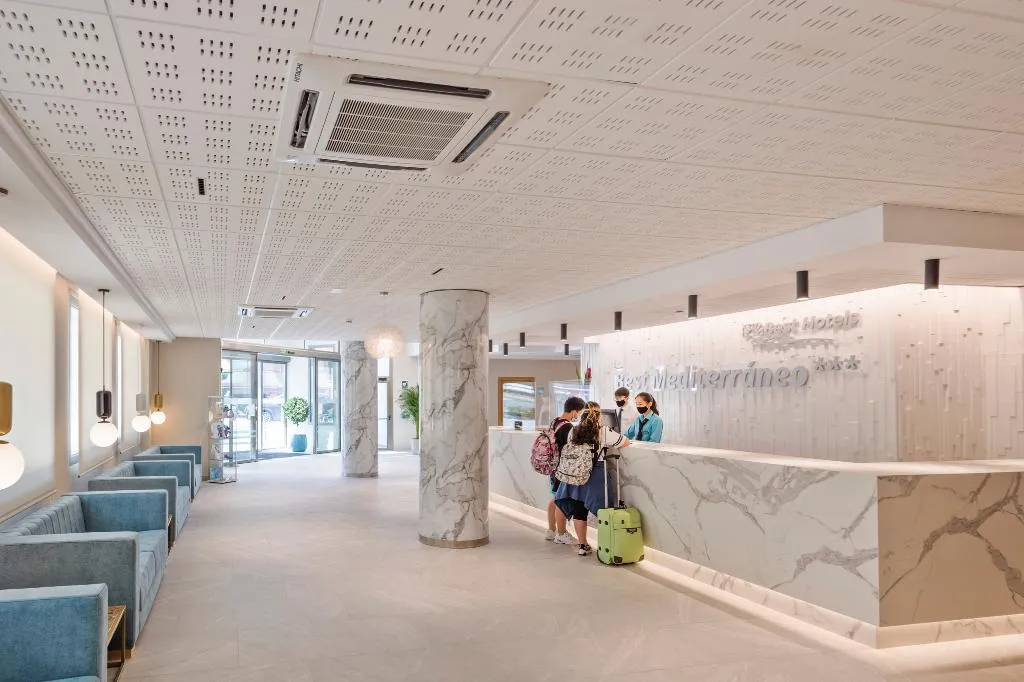 Lobby, Best Mediterráneo, Costa Dorada