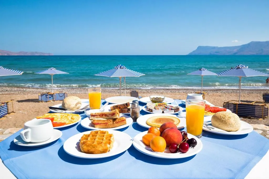 Restaurant, Galini Beach Hotel, Crete