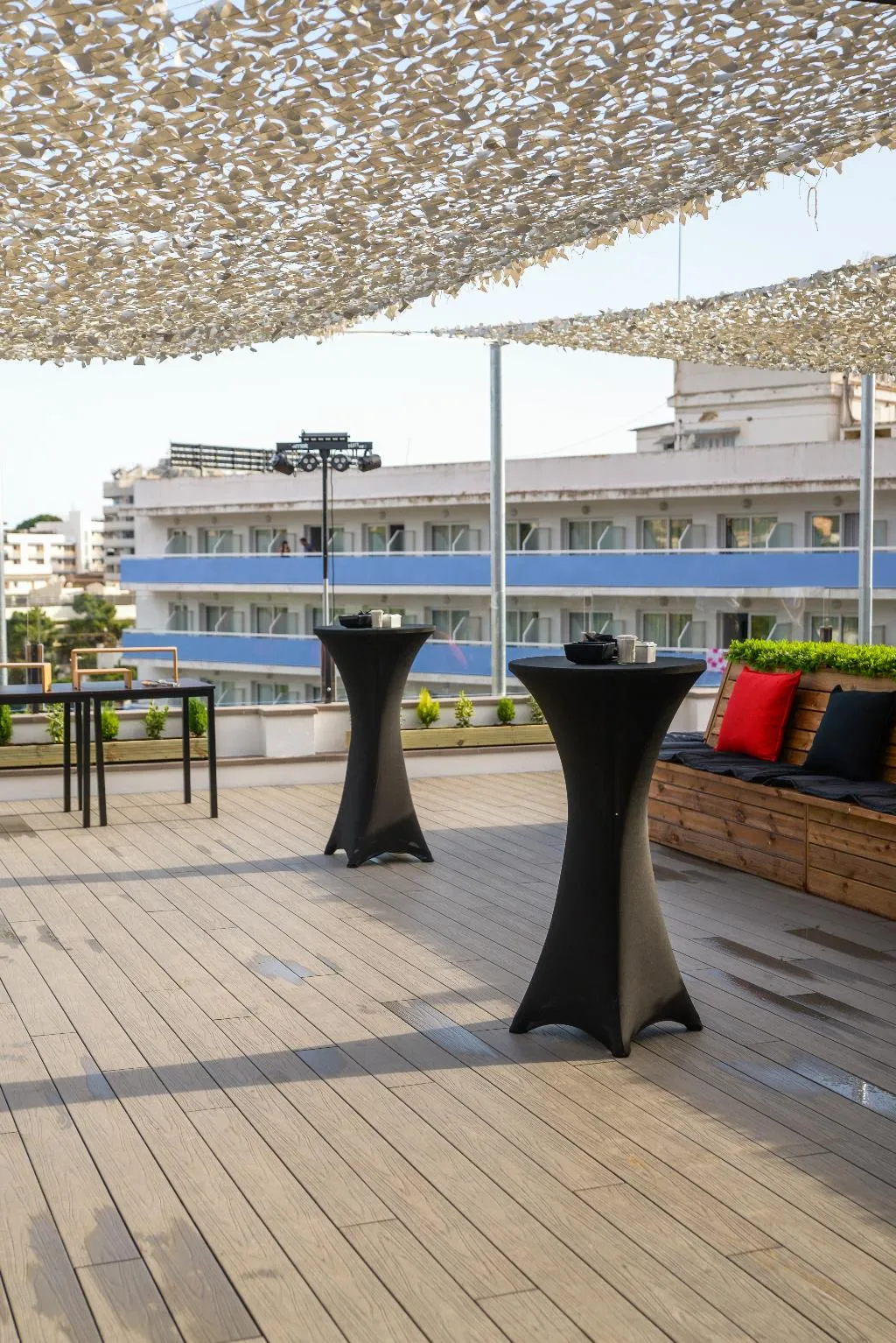 Terrace, BPM Lloret Hotel, Costa Brava