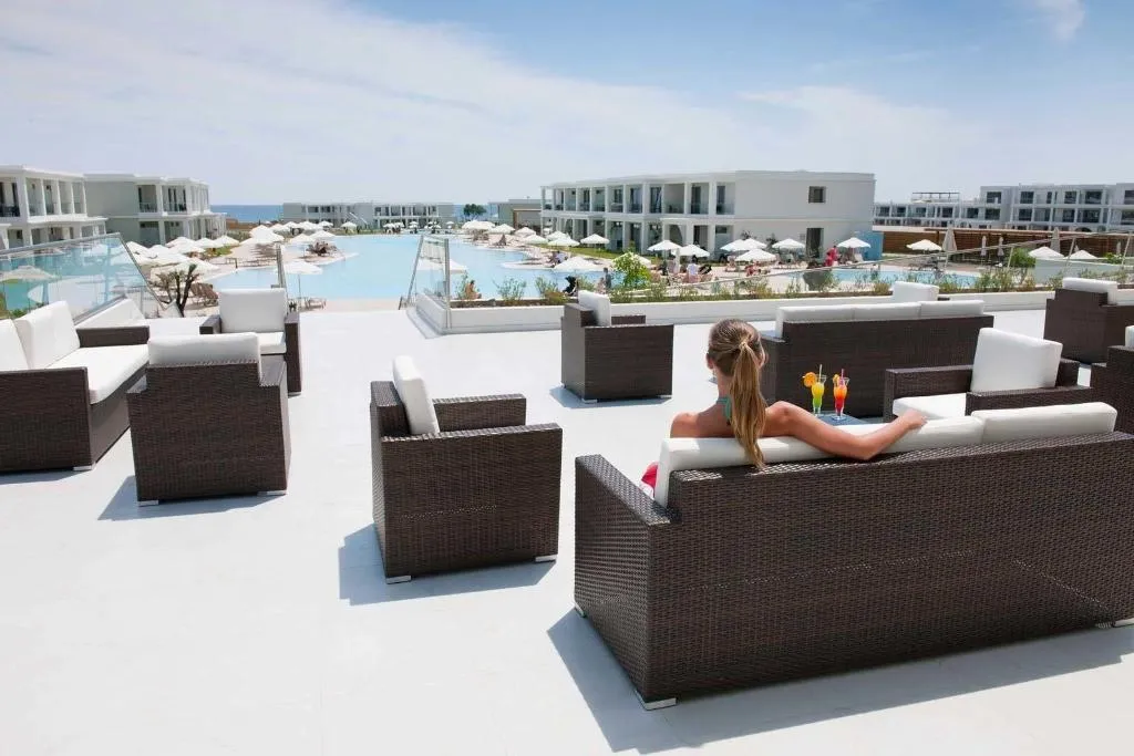 Terrace, Levante Beach Resort, Rhodes