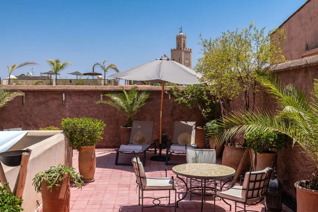 Terrace, Riad Altair, Marrakech