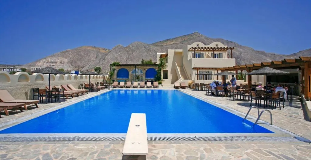 General view, Thera Mare Resort, Santorini