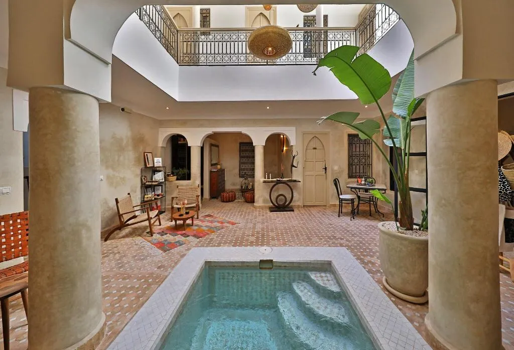 Lobby, Riad Al Badia, Marrakech