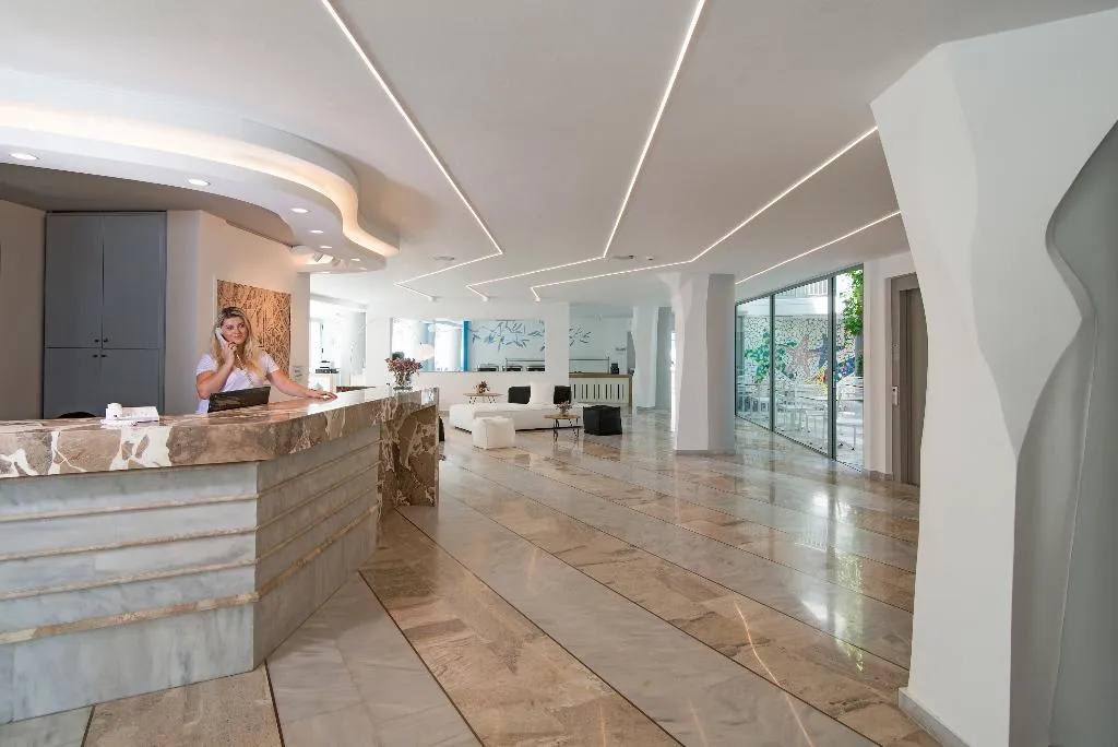 Lobby, Alia Beach Hotel, Crete