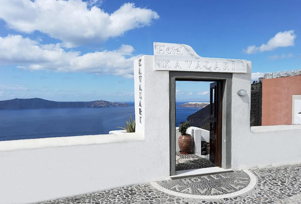 Lobby, Kavalari Hotel, Santorini