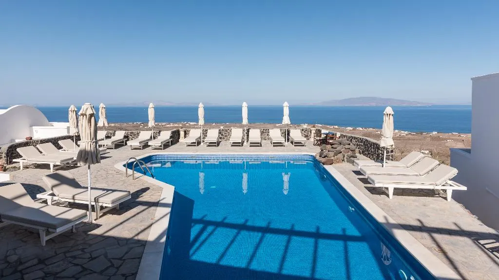 General view, Agnadi Villas, Santorini