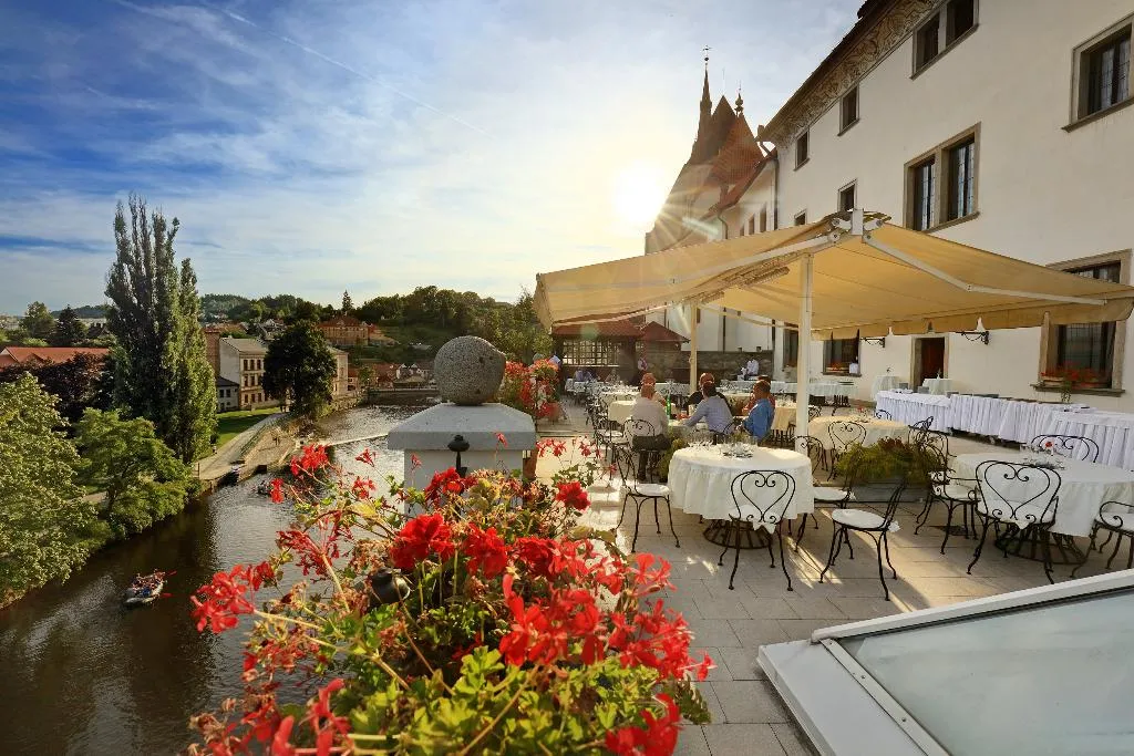 Terrace, Hotel Ruze, Prague