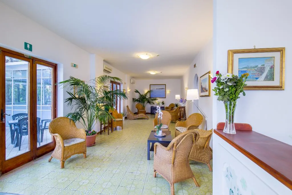 Lobby, Hotel Angelina, Naples
