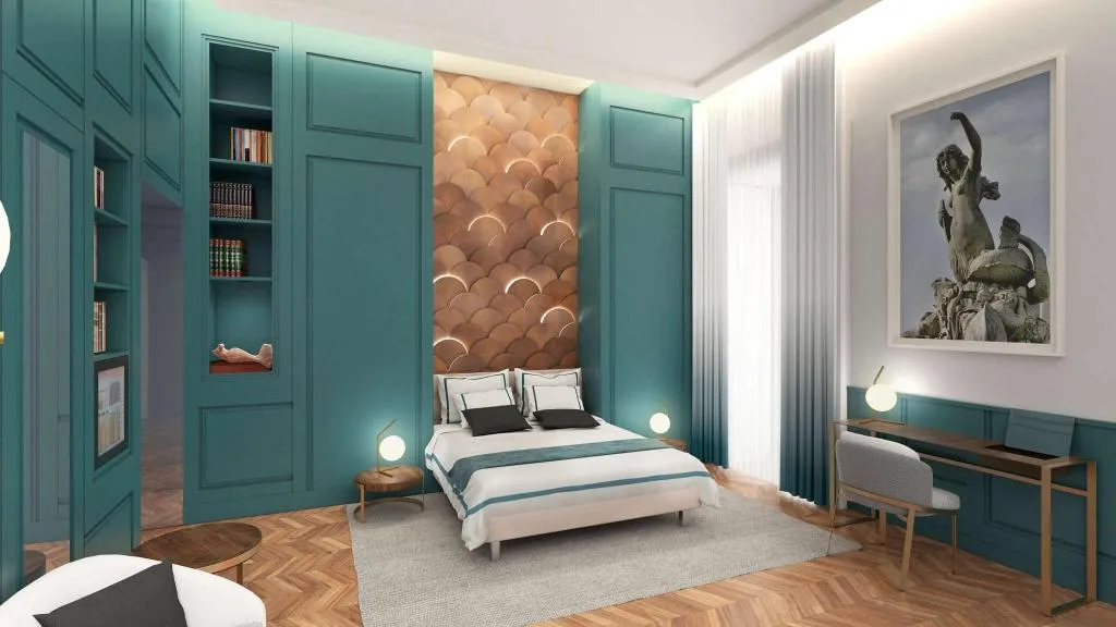SUITE KING SIZE BED Room, de Bonart Naples-Curio Collection by Hilton, Naples