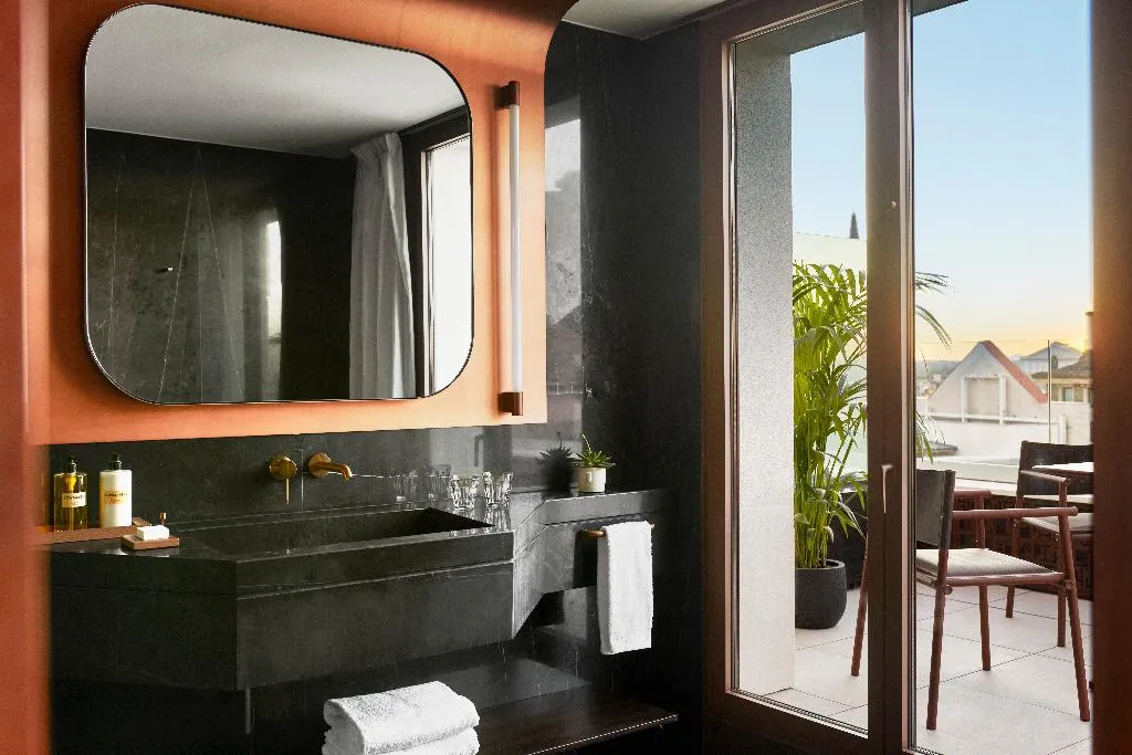 DOUBLE WITH TERRACE Room, Thompson Madrid, part of Hyatt, Madrid