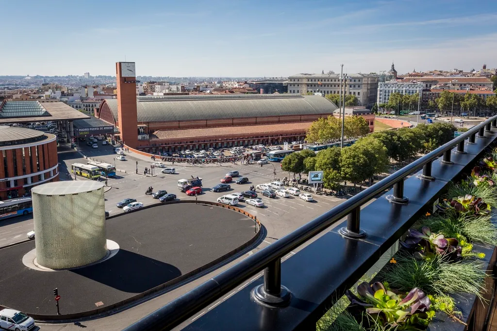 Terrace, Only You Hotel Atocha, Madrid