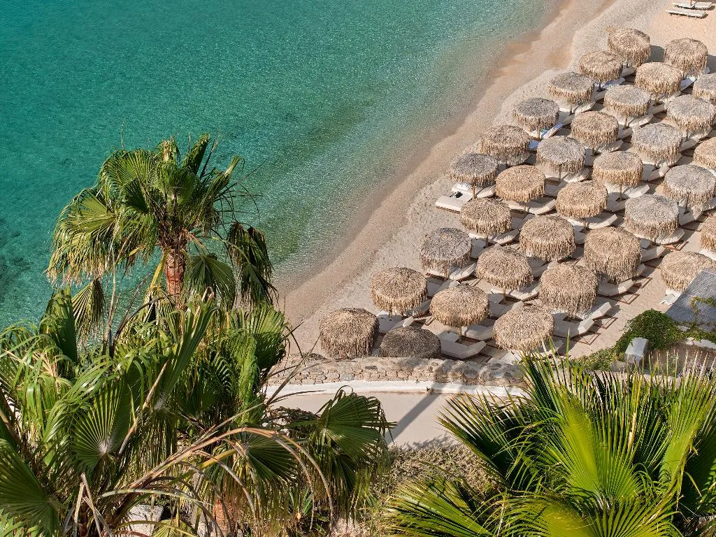 Beach, Mykonos Blu, A Resort to Live, Mykonos