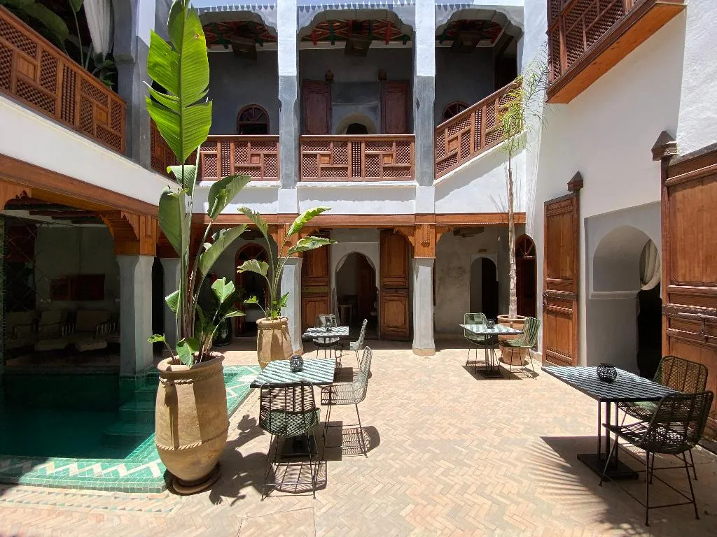 General view, Riad Bab Yacout, Marrakech