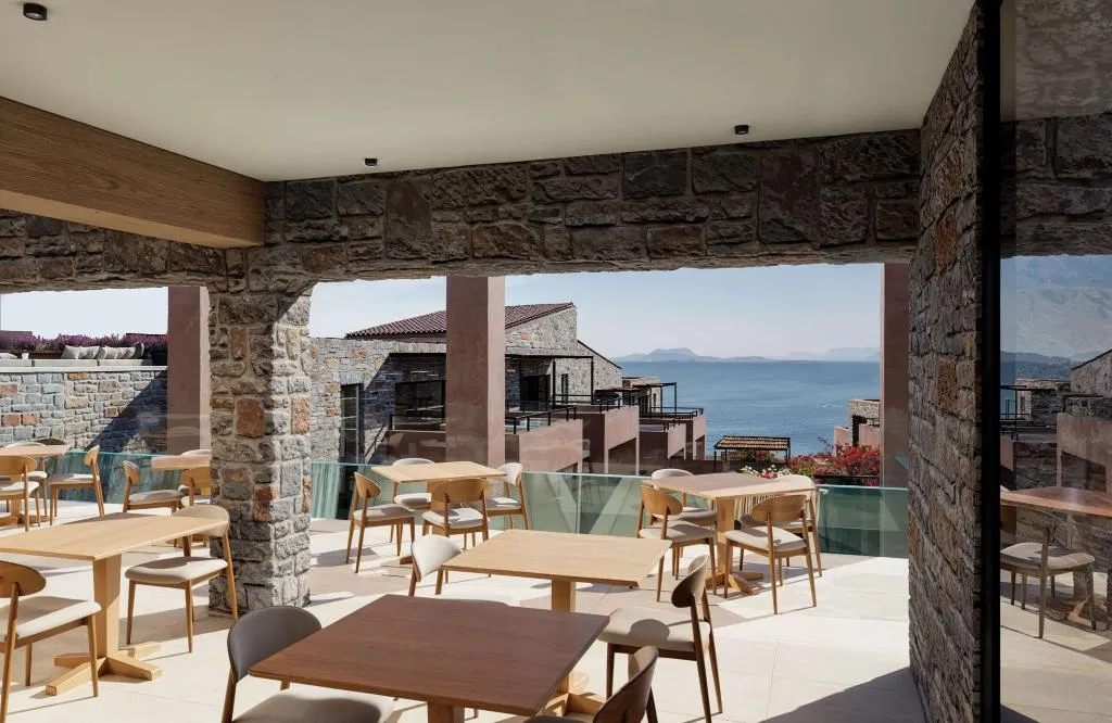 Restaurant, Volta Seaside Boutique Hotel, Crete
