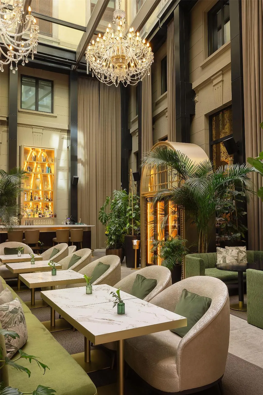 Bar, Palazzo Cordusio A Gran Melia Hotel, Naples