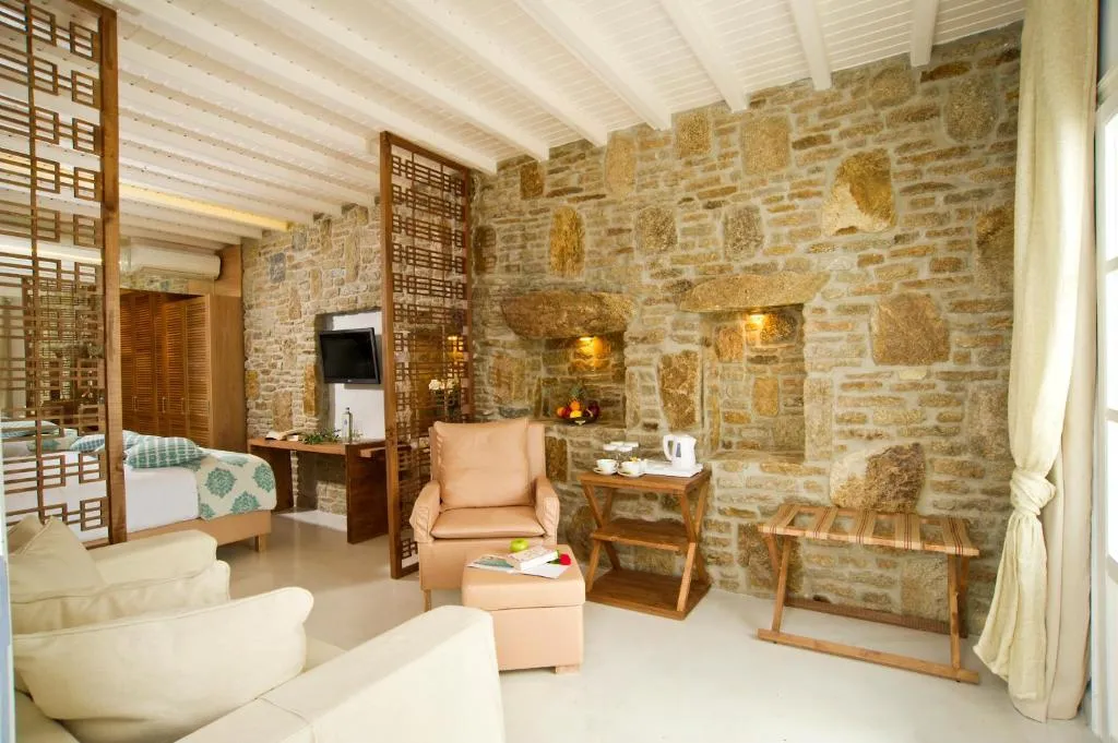 SUITE WITH JACUZZI Room, Petinos Beach, Mykonos