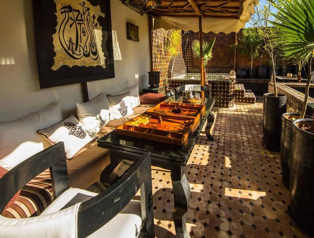 General view, Riad Dar Najat, Marrakech
