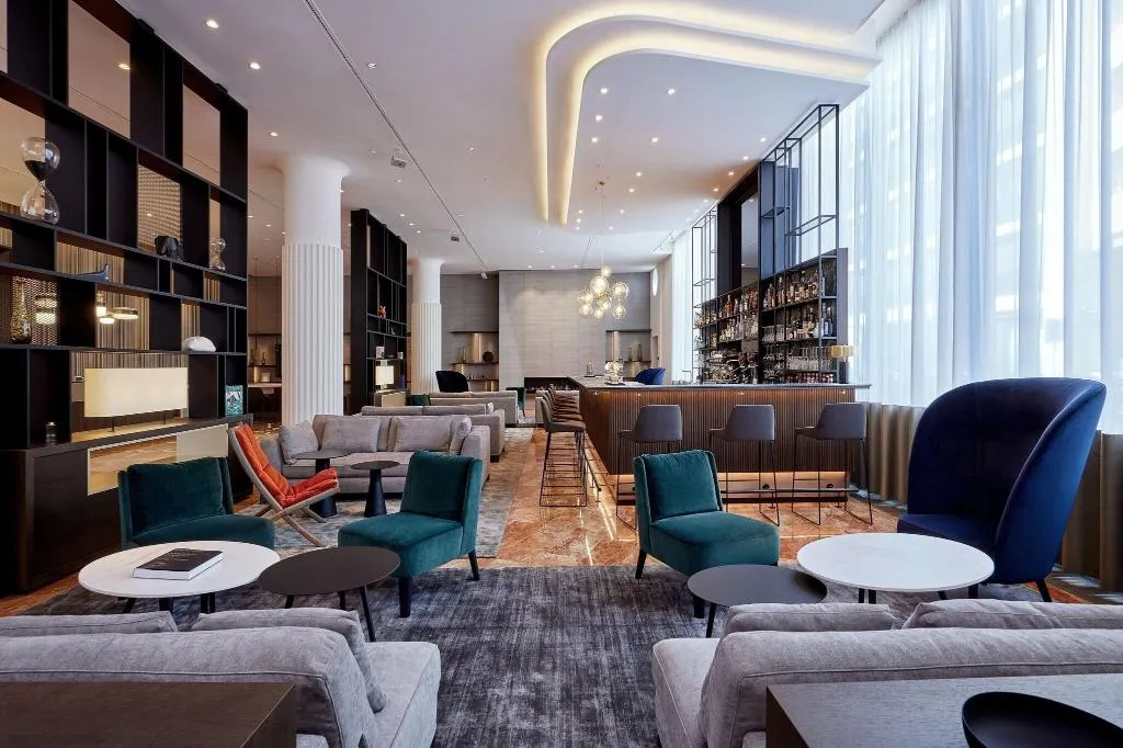 Bar, Basel Marriott Hotel, Zurich