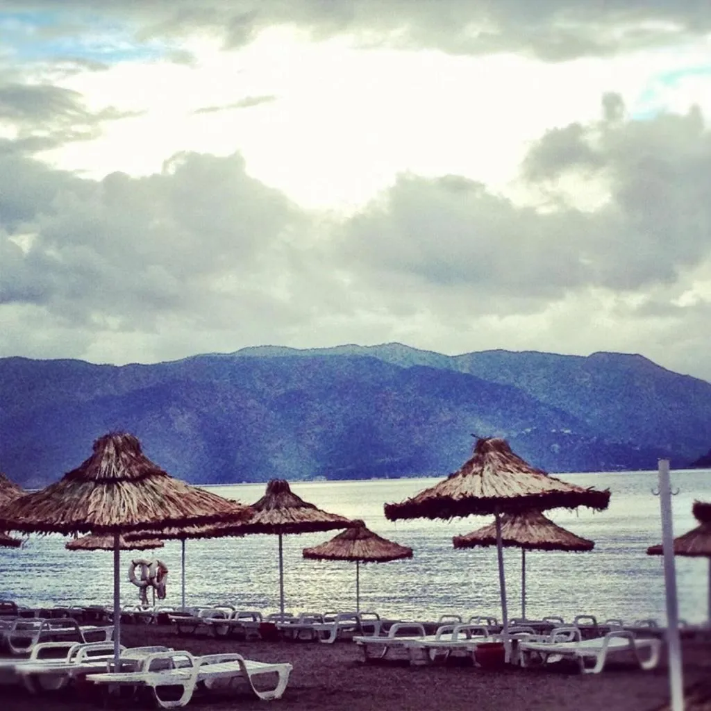 Beach, Mitos Apartments, Dalaman