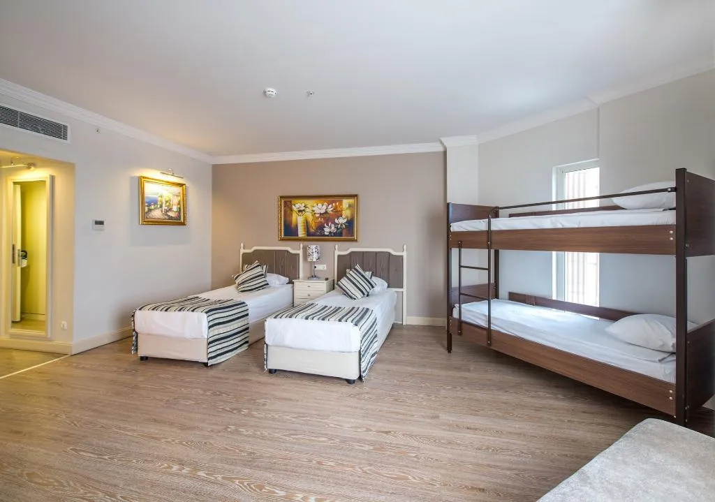DOUBLE BUNK BED Room, Crystal Tat Beach Pearl Collection, Antalya
