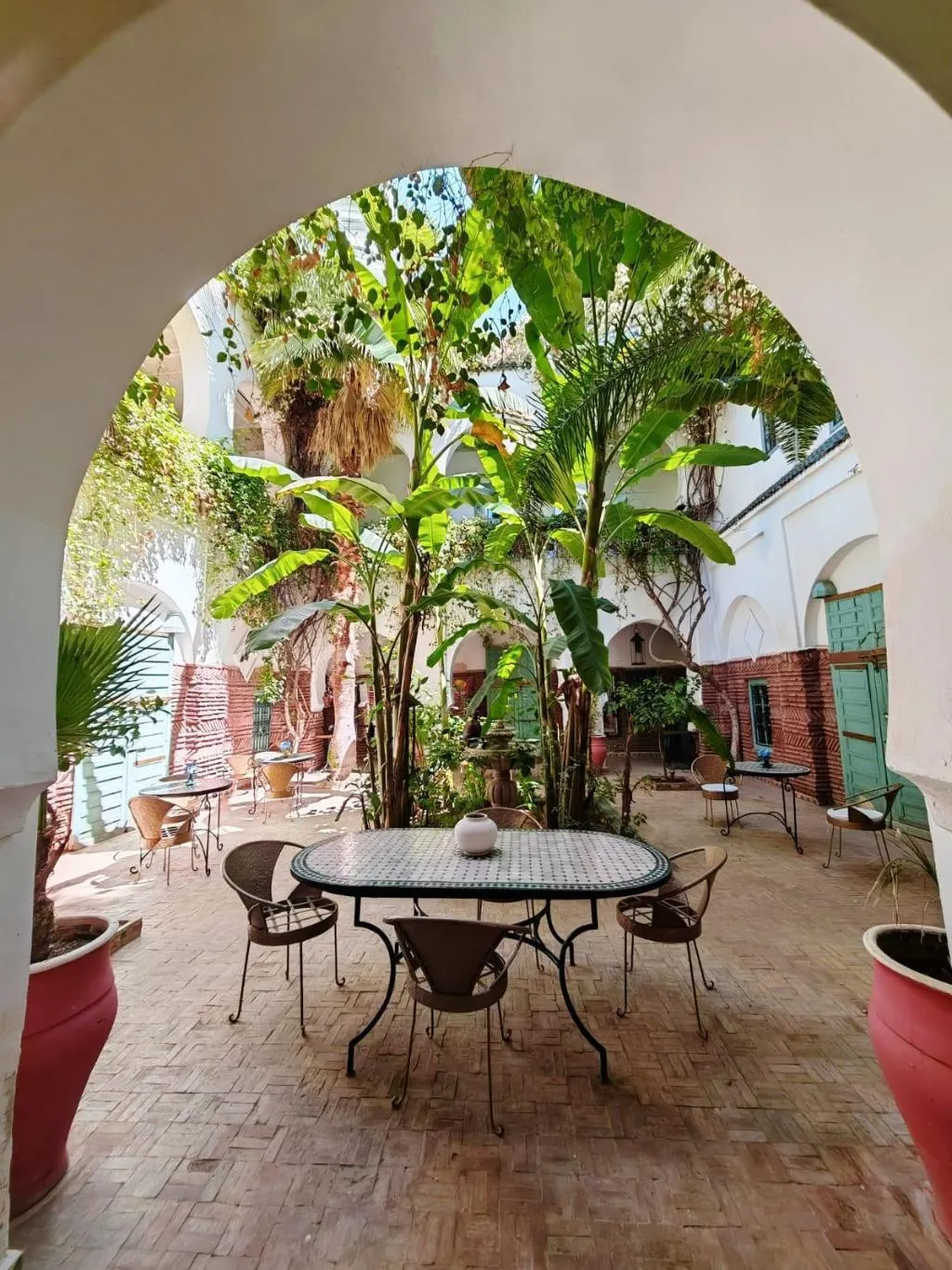 General view, Riad Dar Bounouar, Marrakech