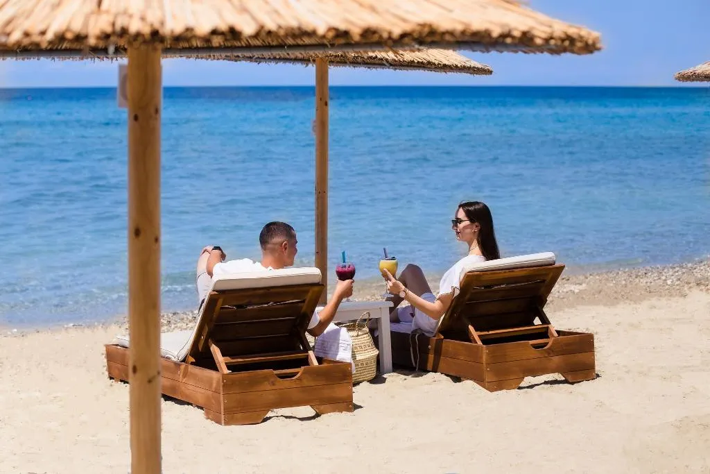 Beach, Greek Pride Seafront Hotel, Halkidiki