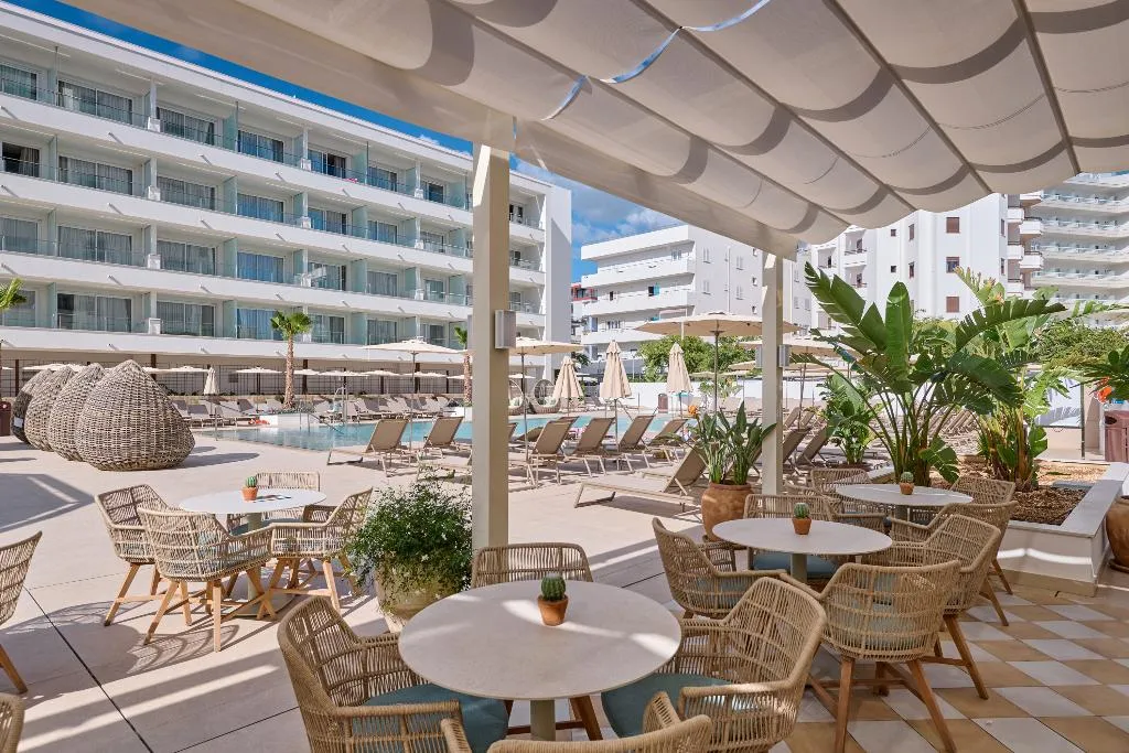 Terrace, Hipotels Don Juan, Majorca