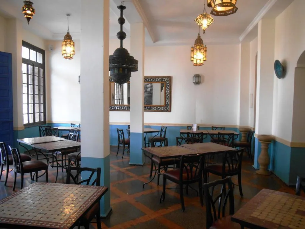 Restaurant, Hotel Central, Casablanca
