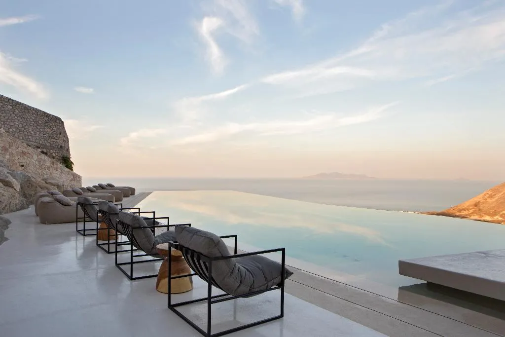 Pool, Elessa Hotel, Santorini