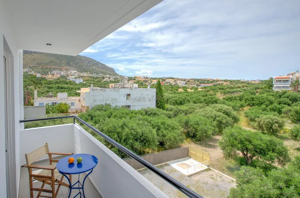 QUADRUPLE MOUNTAIN VIEW Room, Happiness Apartments, Crete