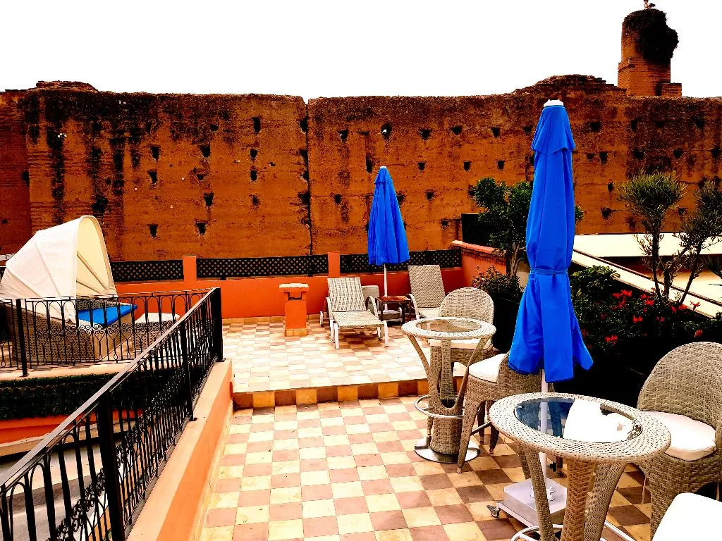Terrace, Riad Al Wafaa, Marrakech