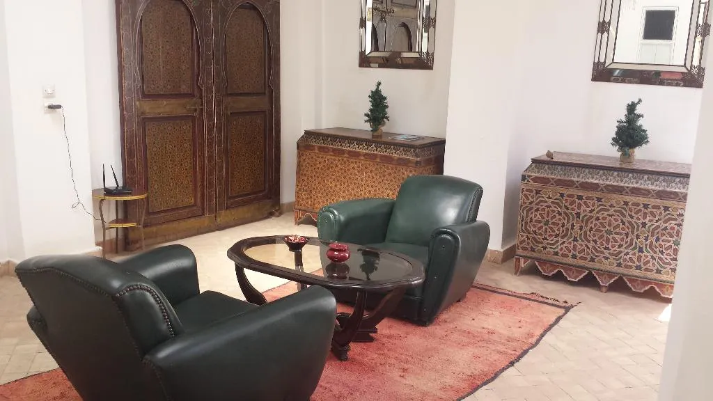Lobby, Riad Al Mansoura, Marrakech