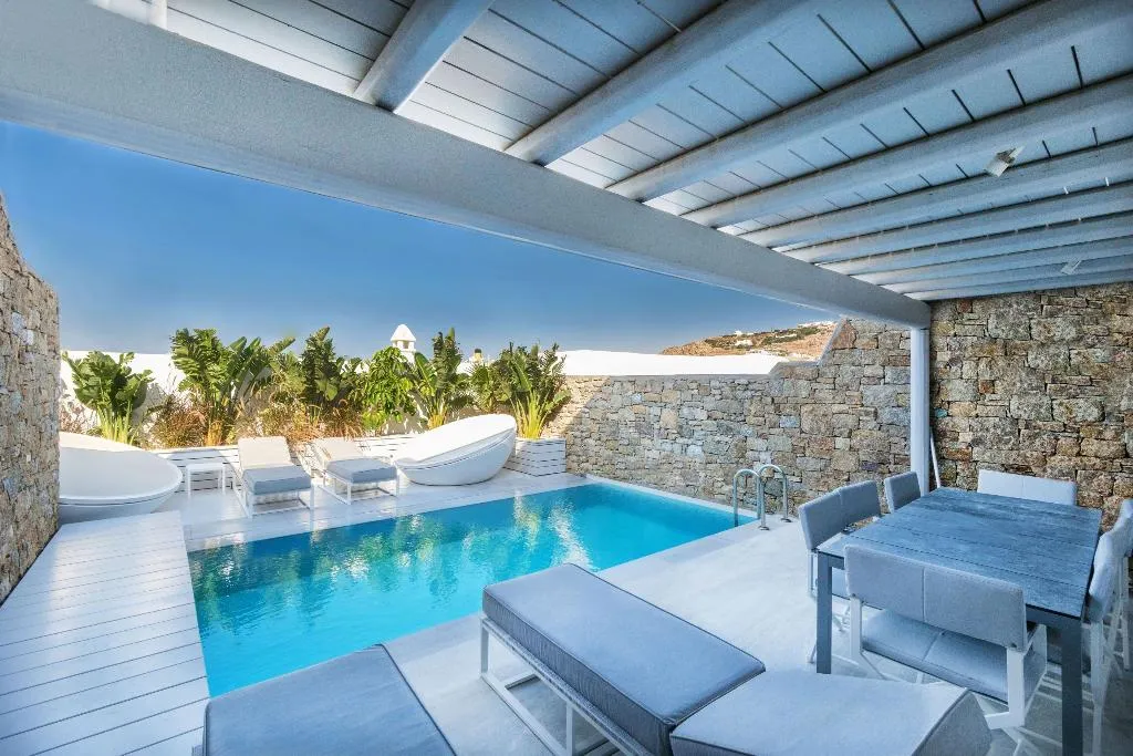SUITE THREE BEDROOMS Room, Mykonos Riviera Hotel & Spa, Mykonos